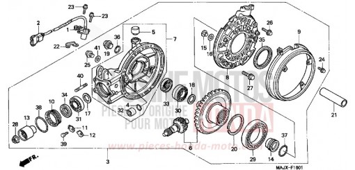 ANTRIEBSZAHNRAD (ST1100A) ST1100AX de 1999
